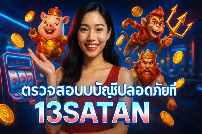 ตรวจสอบบัญชีความปลอดภัยที่ 13SATAN