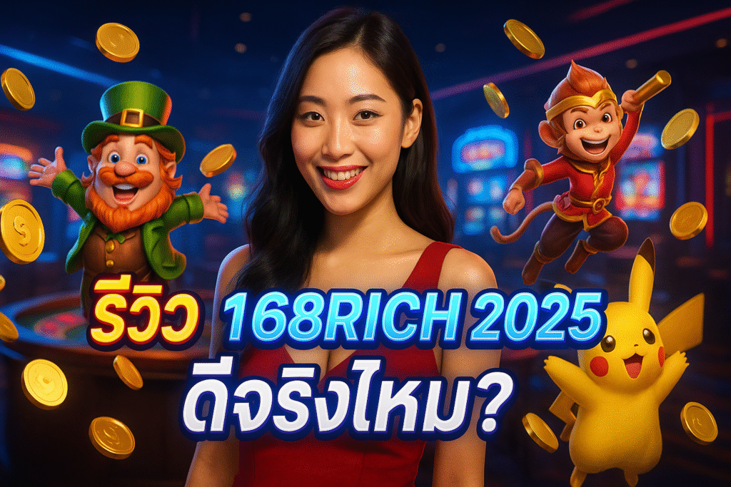 รีวิว 168RICH 2025 ดีจริงไหม?